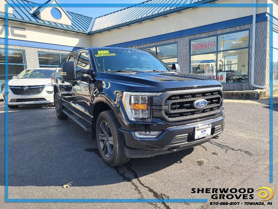 used 2021 Ford F-150 car, priced at $43,990