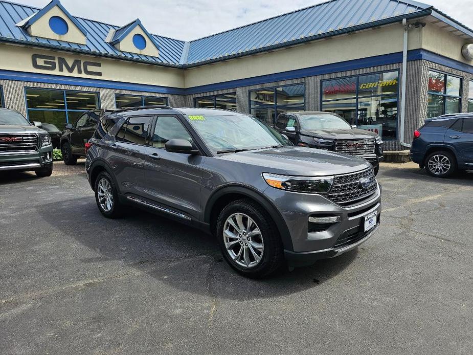 used 2021 Ford Explorer car, priced at $31,990