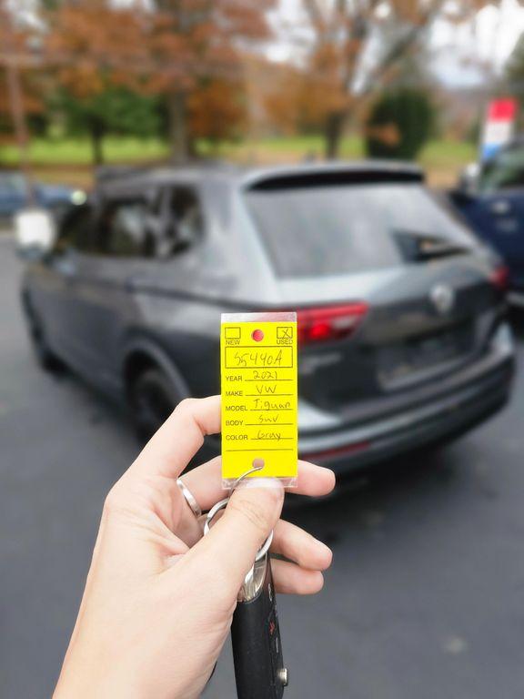 used 2021 Volkswagen Tiguan car, priced at $23,990