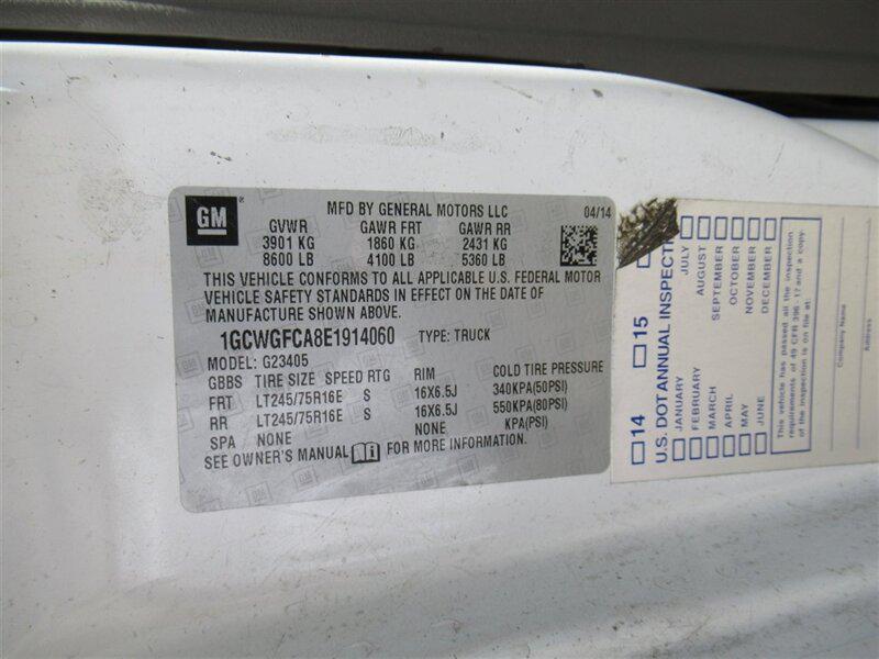 used 2014 Chevrolet Express 2500 car, priced at $15,995