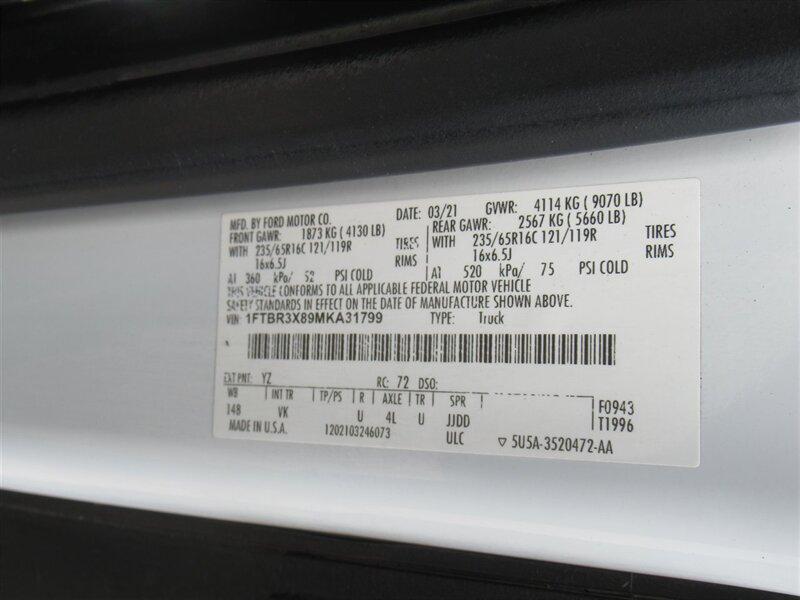 used 2021 Ford Transit-250 car, priced at $49,995