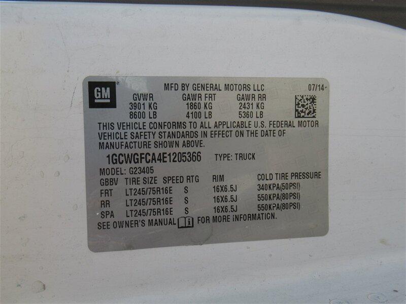 used 2014 Chevrolet Express 2500 car, priced at $16,995
