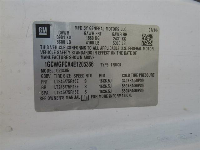 used 2014 Chevrolet Express 2500 car, priced at $14,995