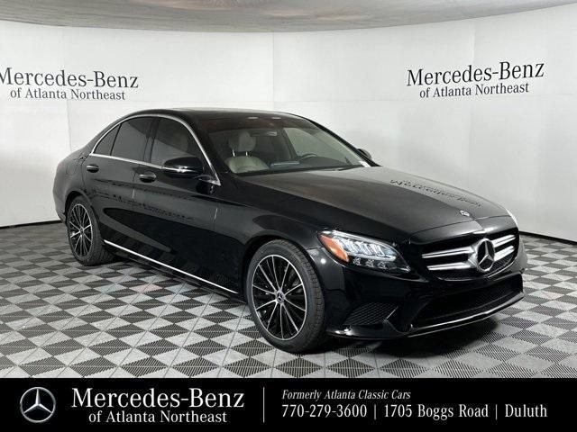 used 2021 Mercedes-Benz C-Class car, priced at $31,735