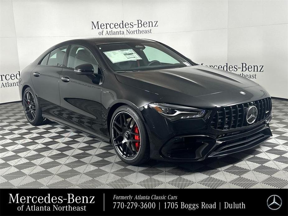 new 2025 Mercedes-Benz AMG CLA 45 car, priced at $70,900