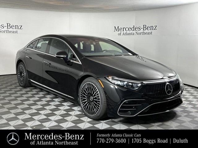 used 2022 Mercedes-Benz EQS 580 car, priced at $68,997