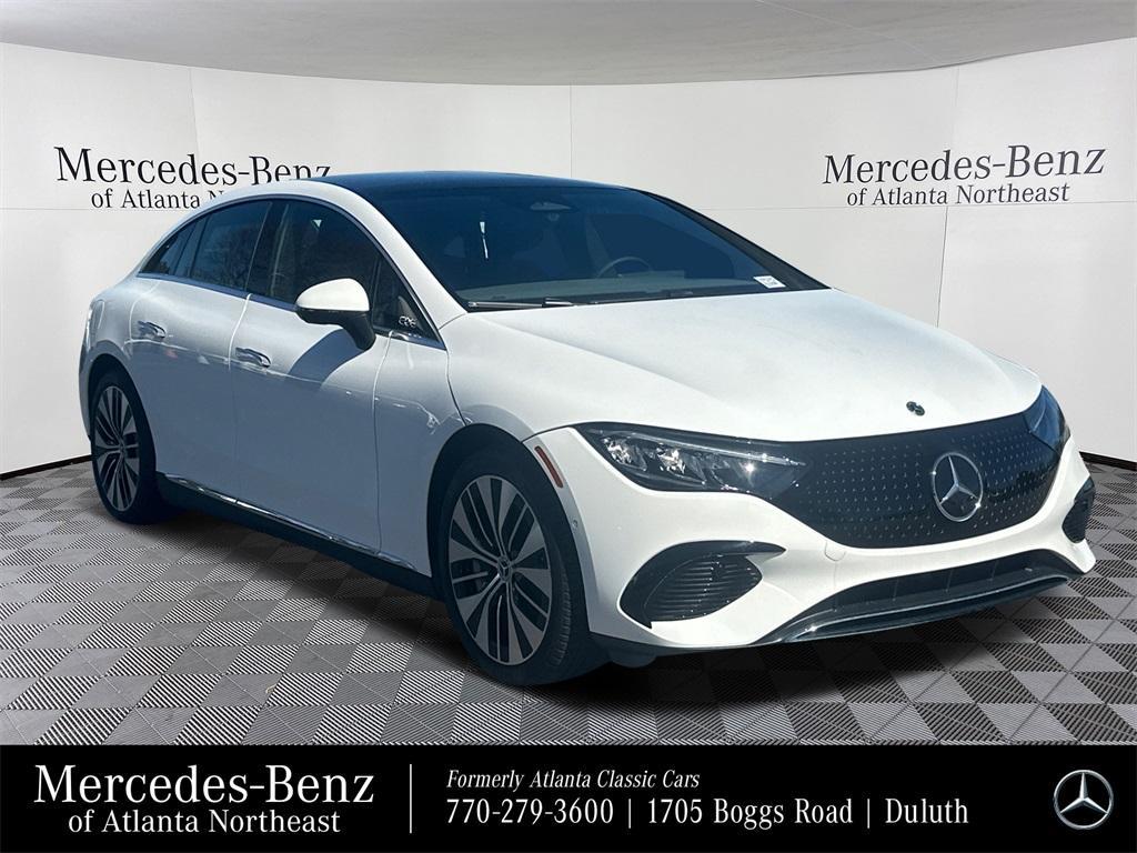 new 2025 Mercedes-Benz EQE 350+ car, priced at $78,280