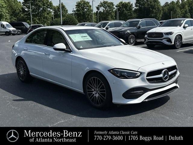 new 2024 Mercedes-Benz C-Class car, priced at $50,295