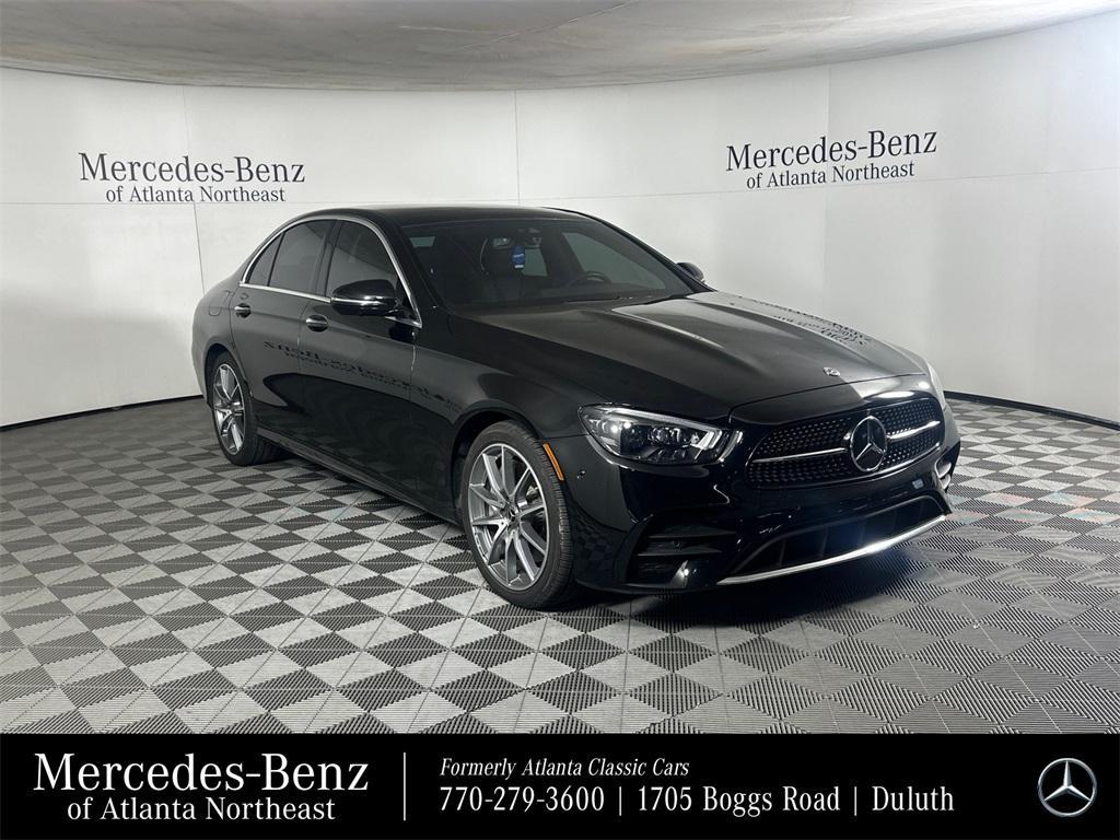 used 2021 Mercedes-Benz E-Class car, priced at $37,781