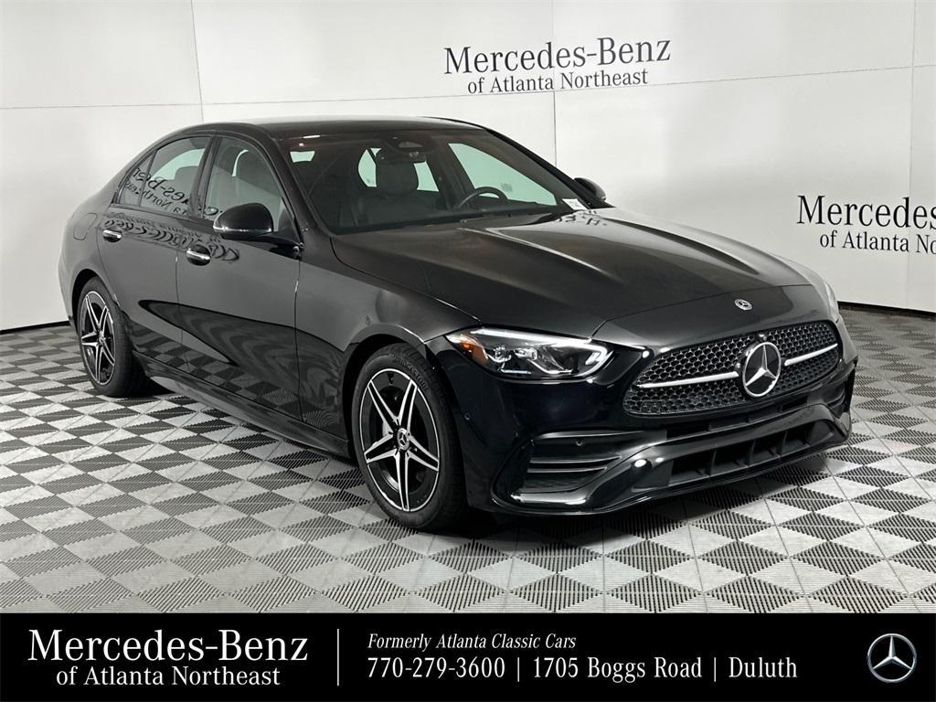 used 2024 Mercedes-Benz C-Class car, priced at $49,954