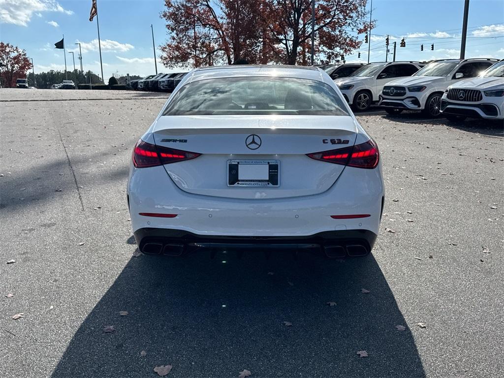 new 2025 Mercedes-Benz AMG C 63 car, priced at $96,625