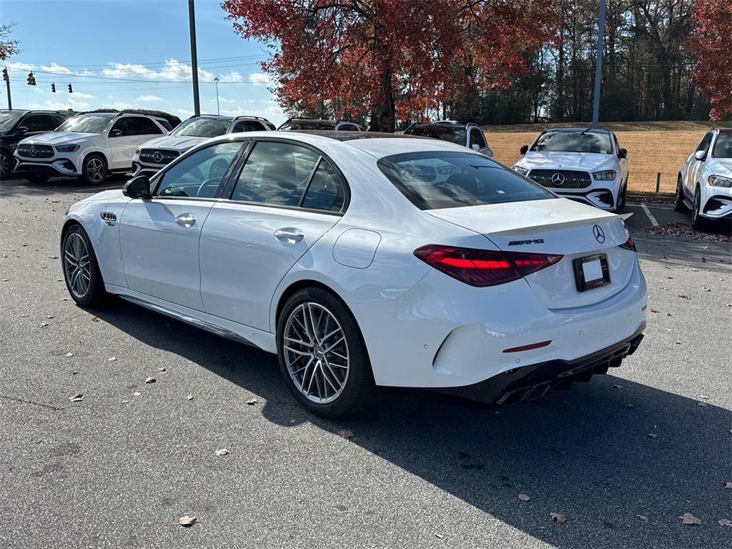 new 2025 Mercedes-Benz AMG C 63 car, priced at $96,625