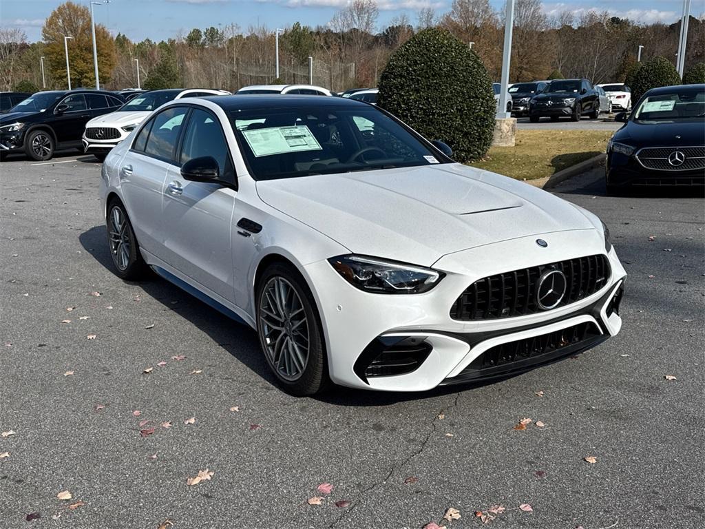 new 2025 Mercedes-Benz AMG C 63 car, priced at $96,625