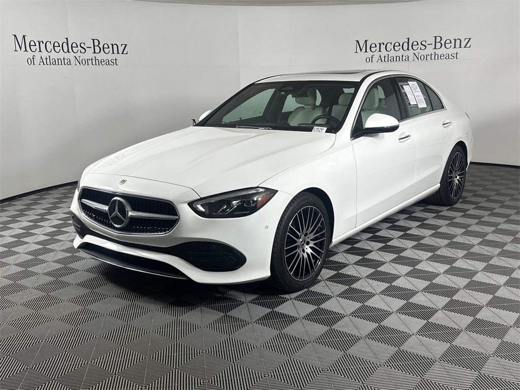 used 2024 Mercedes-Benz C-Class car, priced at $45,974