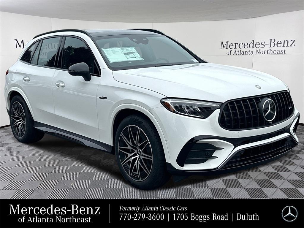 new 2025 Mercedes-Benz AMG GLC 63 car, priced at $93,690