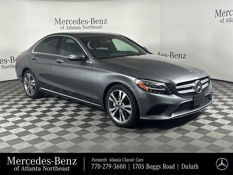 used 2021 Mercedes-Benz C-Class car, priced at $28,955