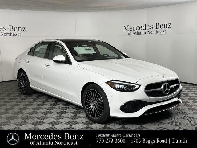 new 2024 Mercedes-Benz C-Class car, priced at $53,395