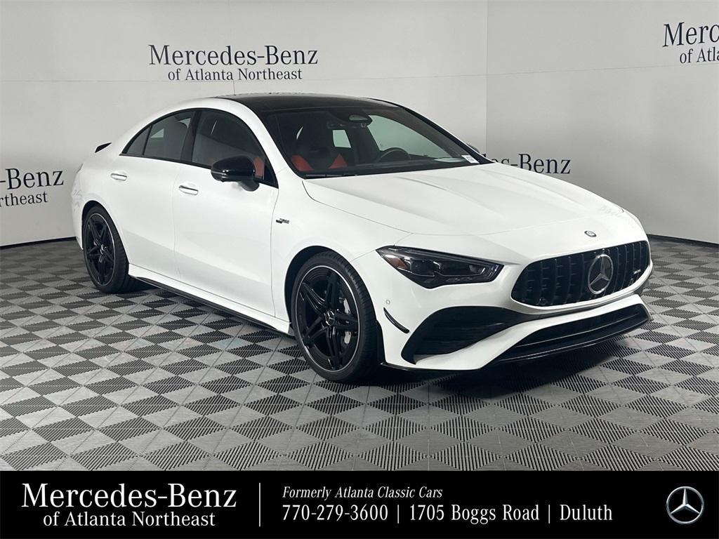 used 2025 Mercedes-Benz AMG CLA 35 car, priced at $57,577