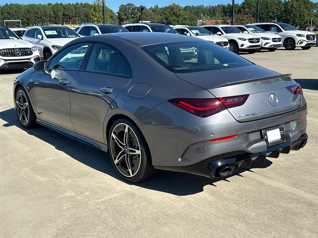 new 2025 Mercedes-Benz AMG CLA 35 car, priced at $62,310