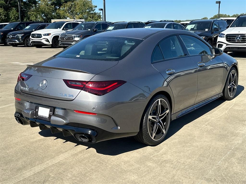 new 2025 Mercedes-Benz AMG CLA 35 car, priced at $62,310