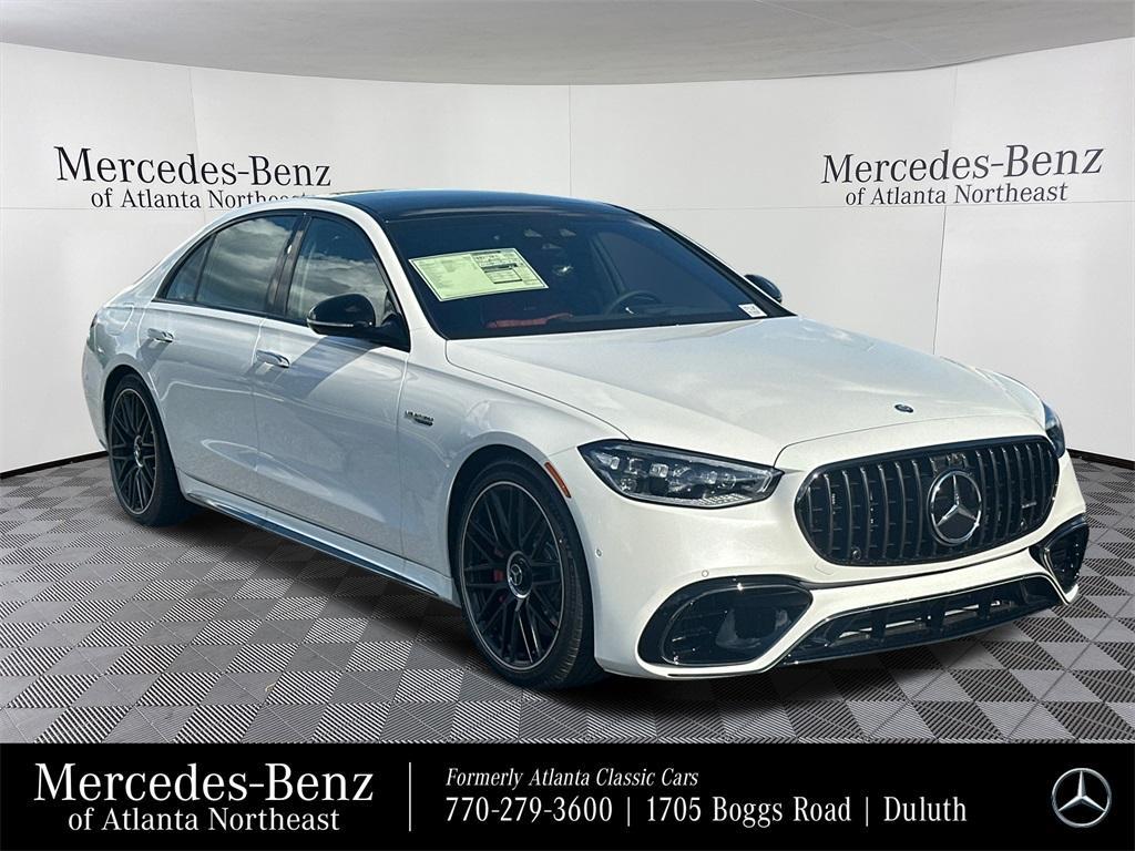 new 2025 Mercedes-Benz AMG S 63 E car, priced at $205,080