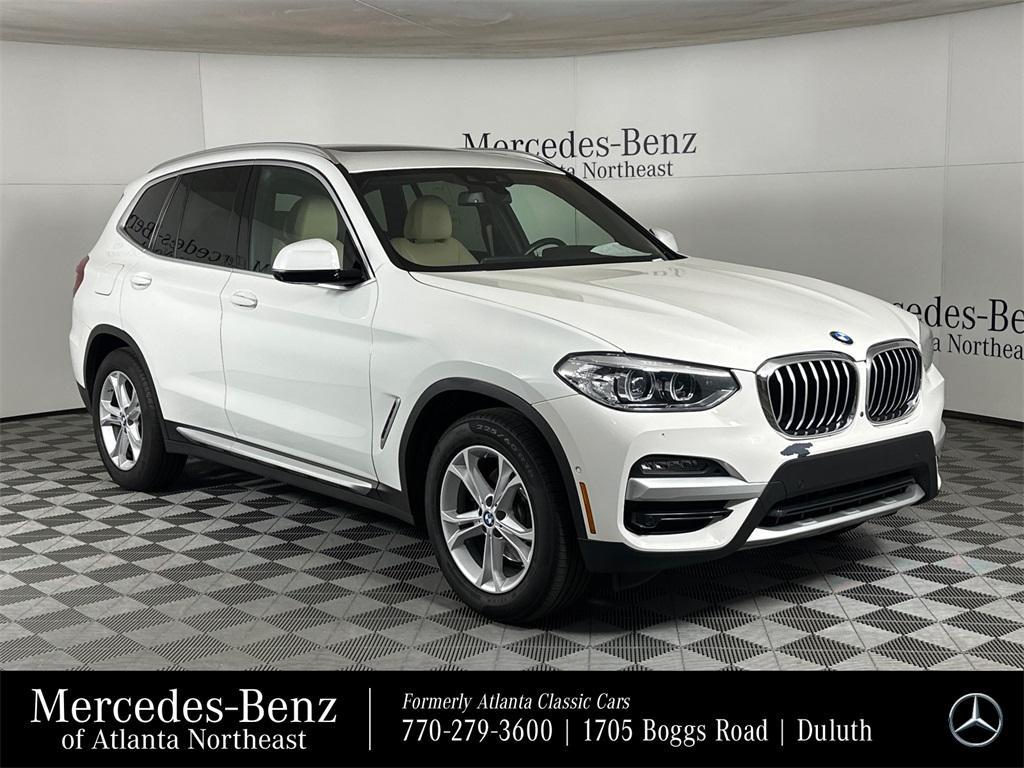 used 2021 BMW X3 car, priced at $24,140