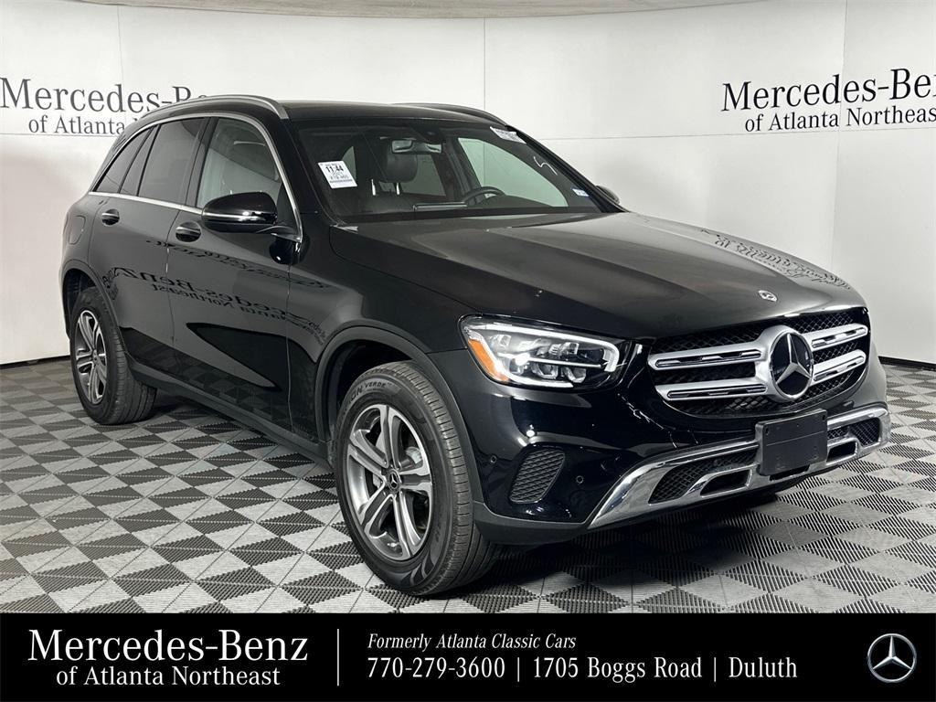 used 2021 Mercedes-Benz GLC 300 car, priced at $37,990