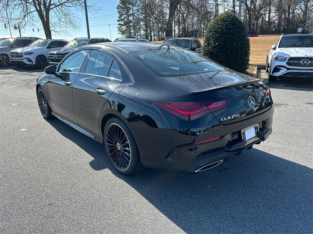 new 2025 Mercedes-Benz CLA 250 car, priced at $54,630