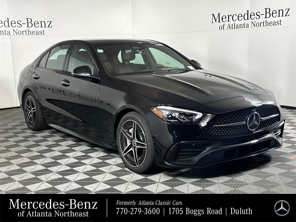 used 2024 Mercedes-Benz C-Class car, priced at $49,546