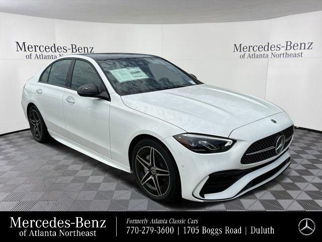 new 2024 Mercedes-Benz C-Class car, priced at $57,045