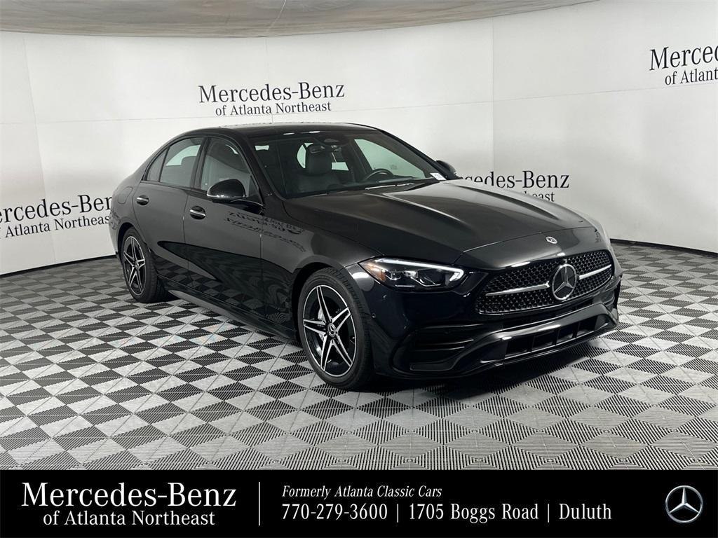 used 2024 Mercedes-Benz C-Class car, priced at $45,680
