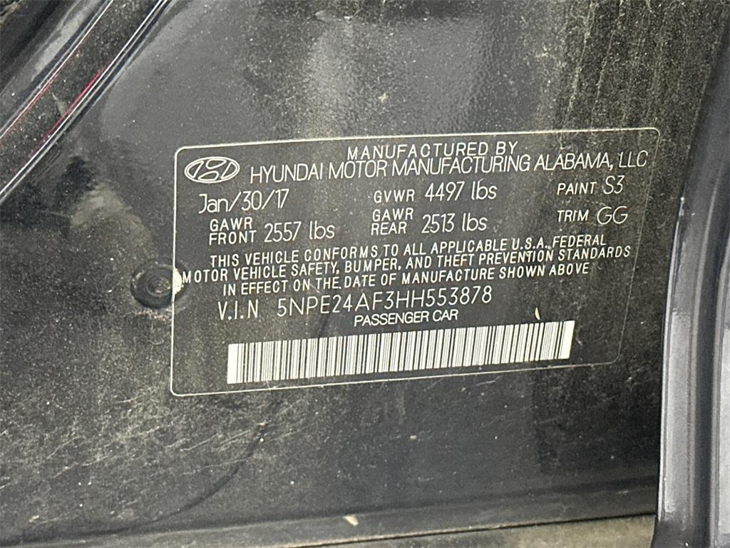 used 2017 Hyundai Sonata car, priced at $11,963