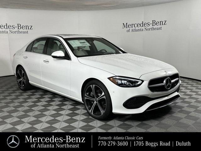 new 2024 Mercedes-Benz C-Class car, priced at $49,185