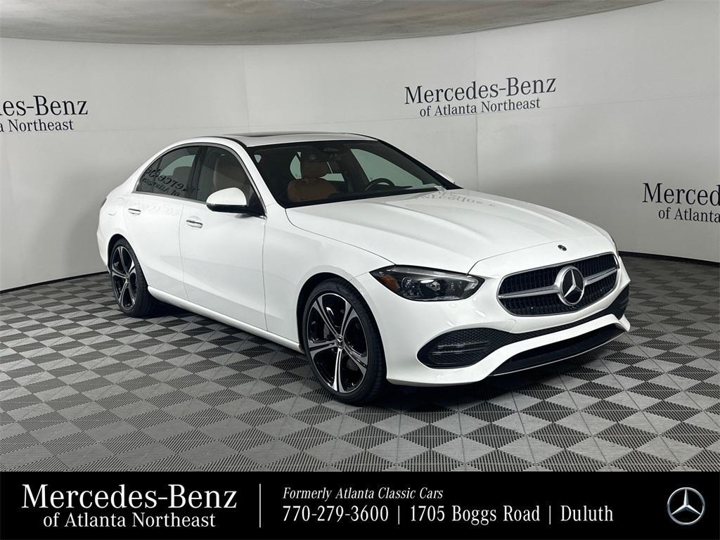 used 2022 Mercedes-Benz C-Class car, priced at $34,981
