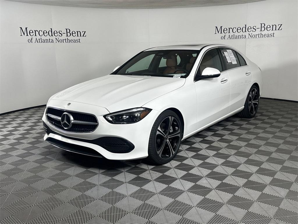 used 2022 Mercedes-Benz C-Class car, priced at $34,981