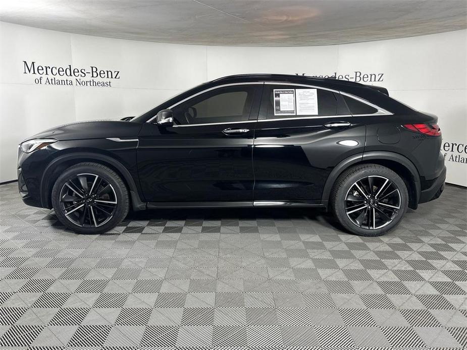 used 2022 INFINITI QX55 car, priced at $31,174