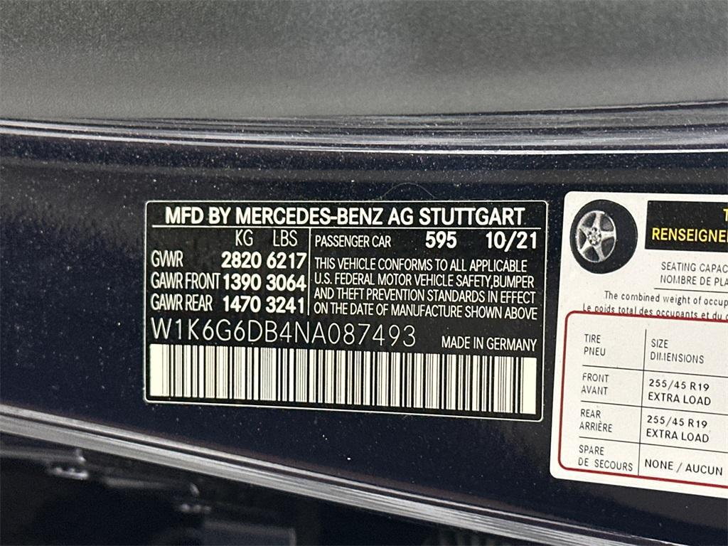 used 2022 Mercedes-Benz S-Class car, priced at $70,673