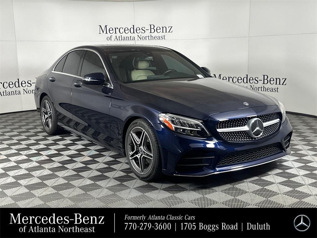 used 2021 Mercedes-Benz C-Class car, priced at $31,869