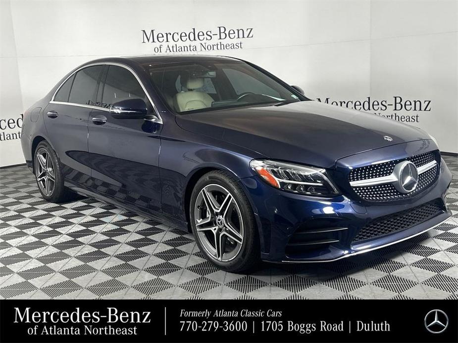 used 2021 Mercedes-Benz C-Class car, priced at $32,647