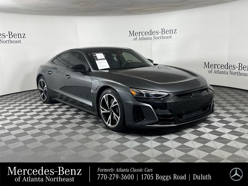 used 2022 Audi e-tron GT car, priced at $46,998