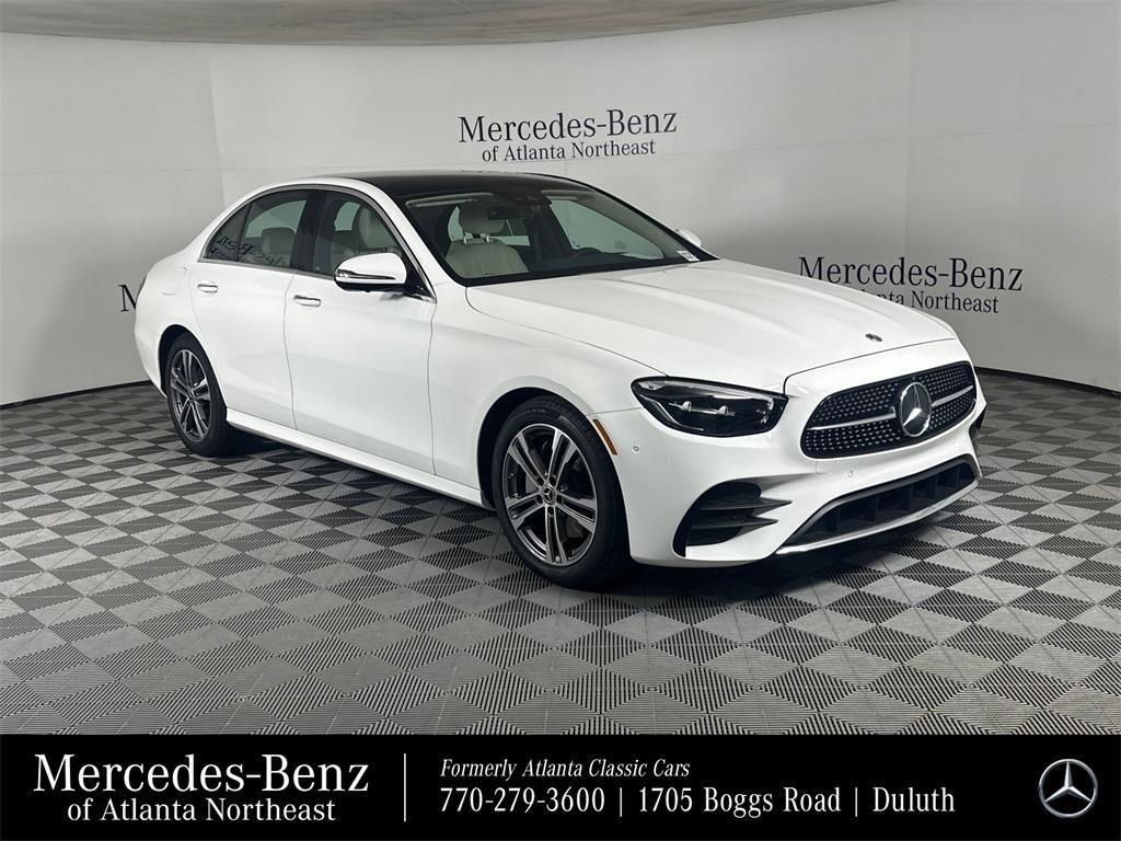 used 2022 Mercedes-Benz E-Class car, priced at $45,508
