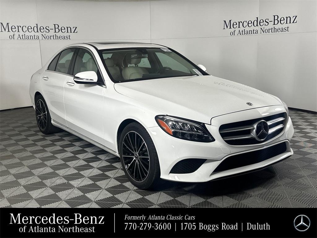 used 2021 Mercedes-Benz C-Class car, priced at $33,504