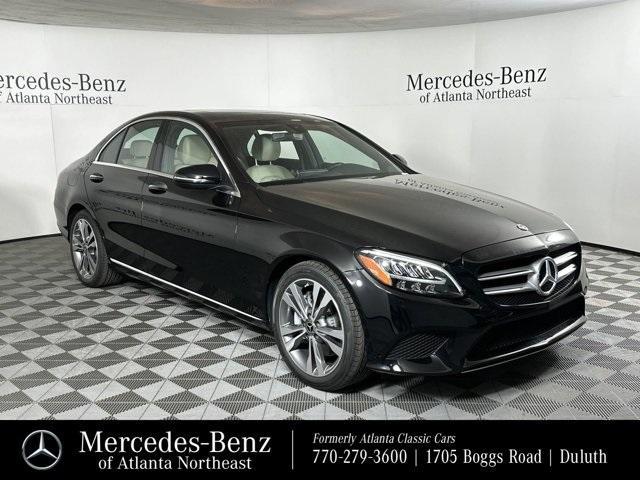 used 2021 Mercedes-Benz C-Class car, priced at $35,445