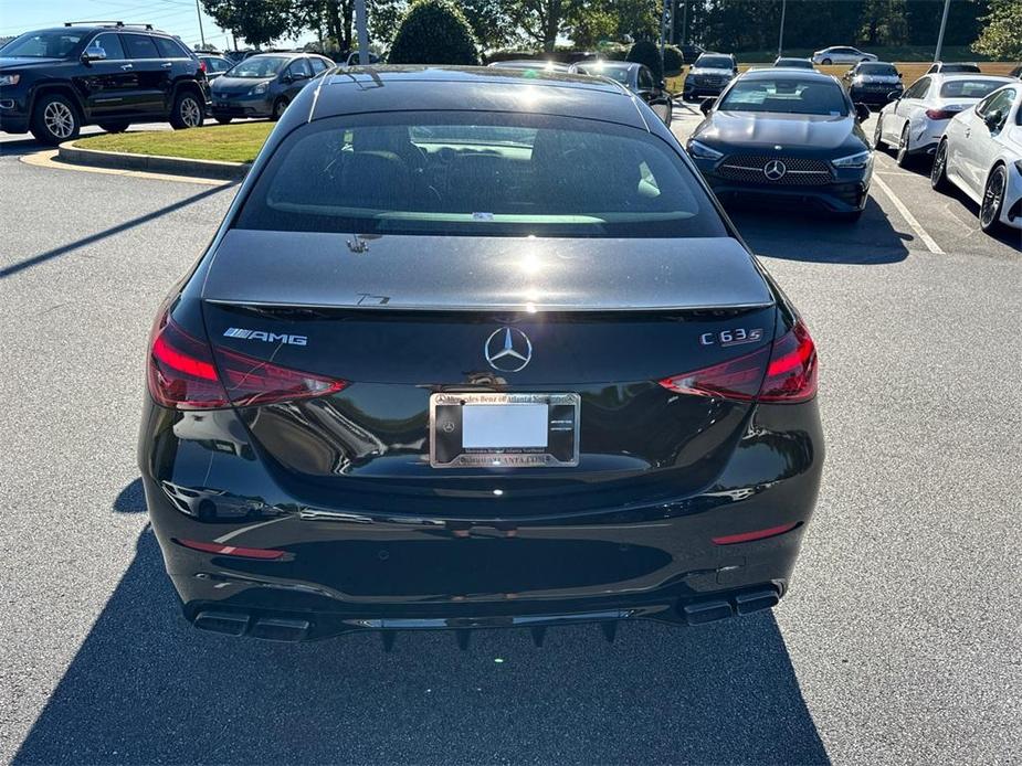 new 2024 Mercedes-Benz AMG C 63 car, priced at $91,035