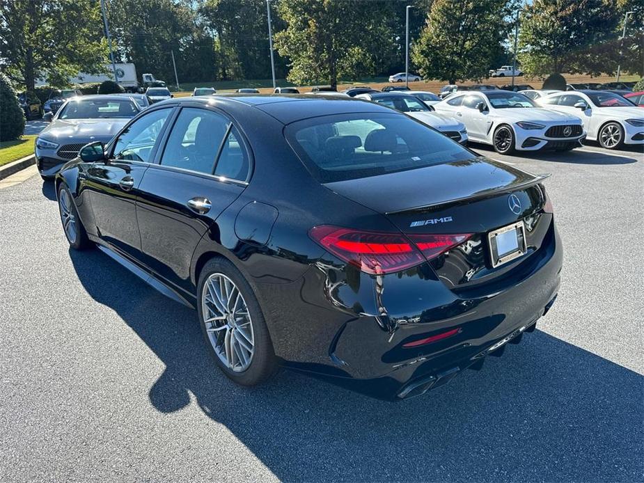 new 2024 Mercedes-Benz AMG C 63 car, priced at $91,035