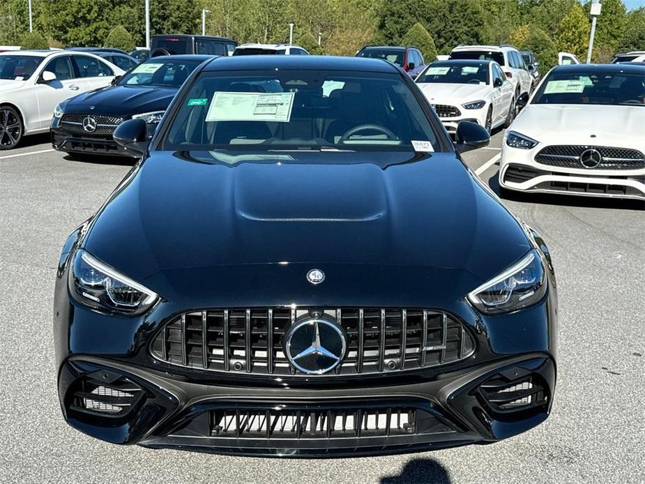 new 2024 Mercedes-Benz AMG C 63 car, priced at $91,035