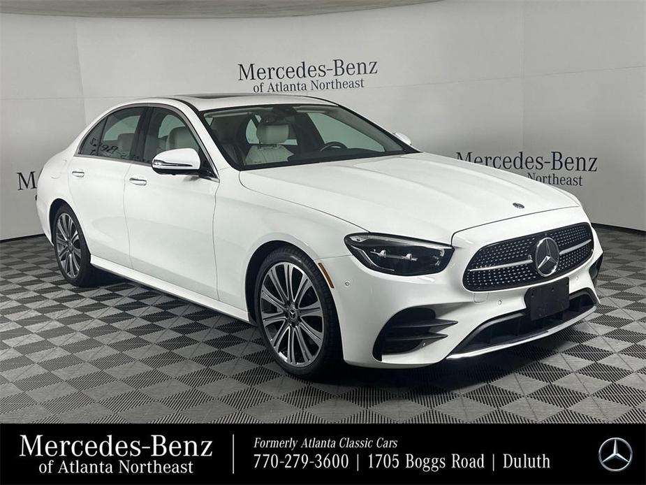 used 2021 Mercedes-Benz E-Class car, priced at $43,391