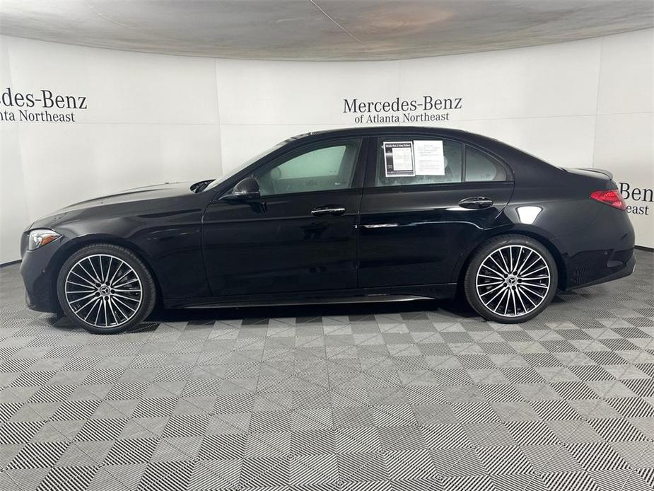 used 2024 Mercedes-Benz C-Class car, priced at $45,866