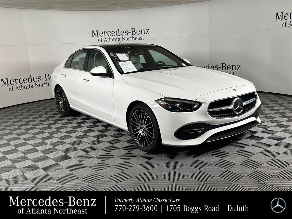 used 2025 Mercedes-Benz C-Class car, priced at $44,984
