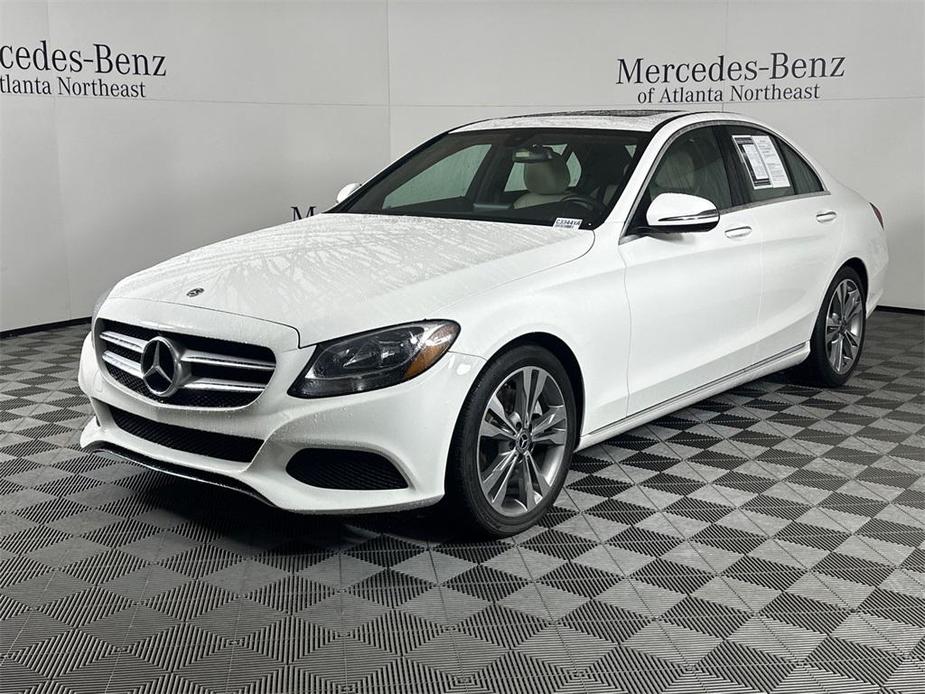 used 2018 Mercedes-Benz C-Class car, priced at $22,949